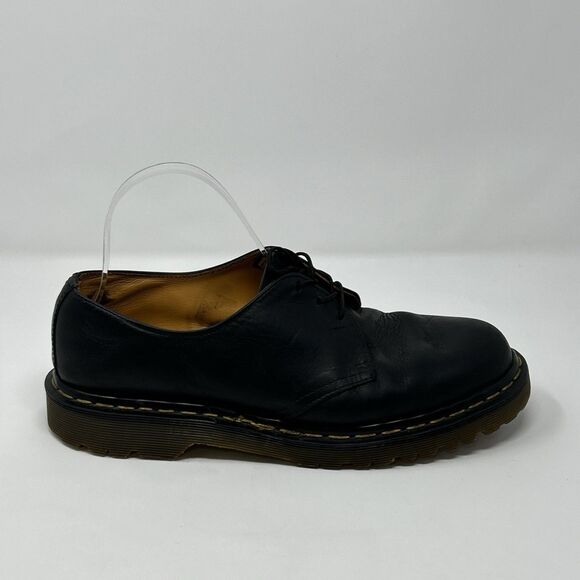 Dr. Martens 1461 Made in England Black Leather Gibson Oxford Shoes Men’s 8 main image 13